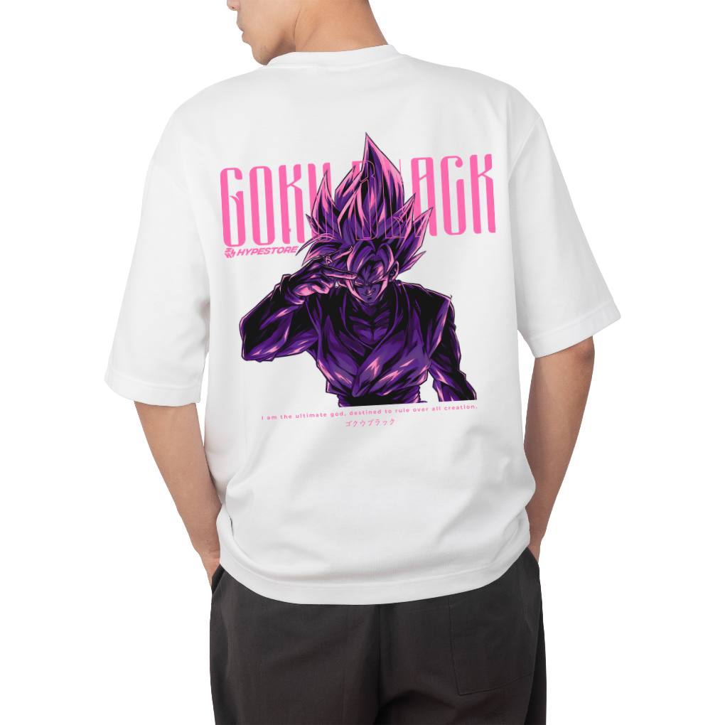 GOKU BLACK OVERSIZE ТЕНИСКА - DRAGON BALL