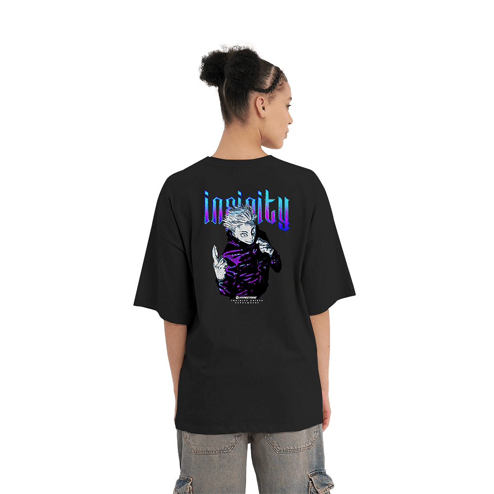 GOJO OVERSIZE ТЕНИСКА - JUJUTSU KAISEN