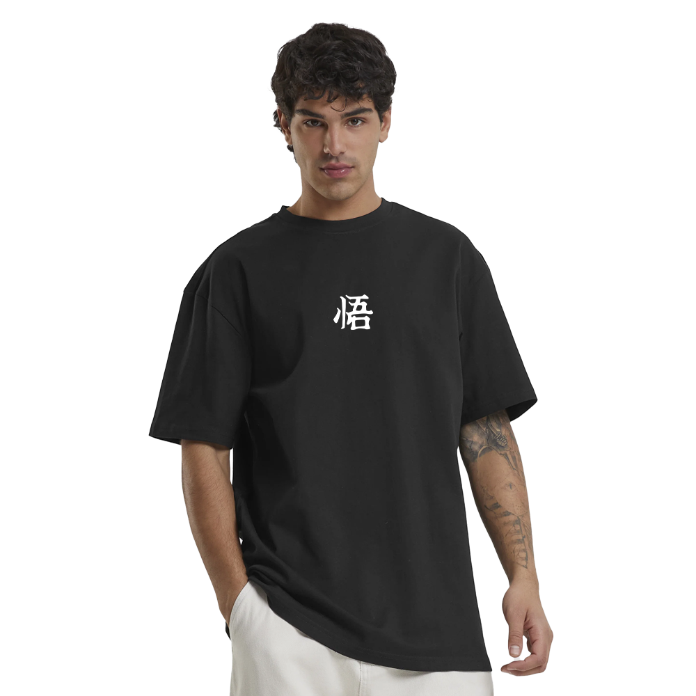 GOKU WHITE OVERSIZE ТЕНИСКА - DRAGON BALL