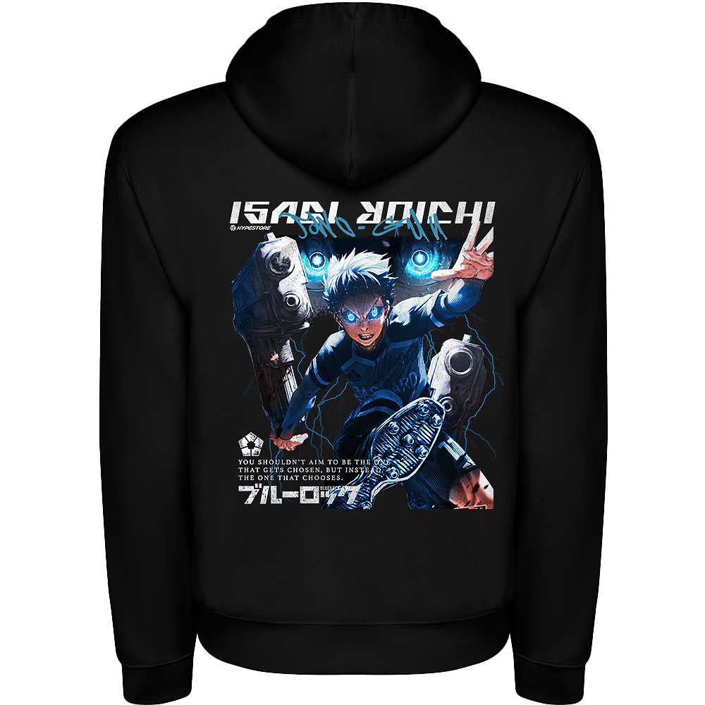 ISAGI HOODIE - BLUE LOCK - Hypestore
