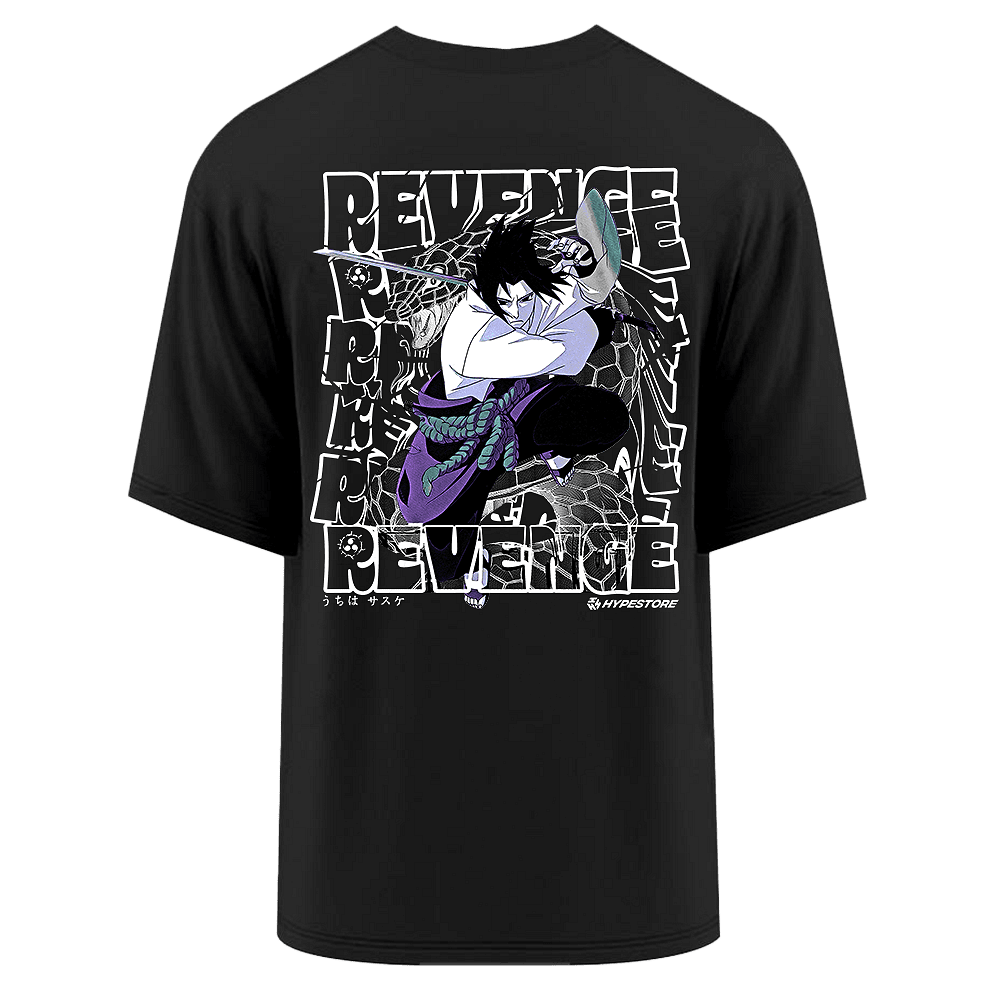 SASUKE OVERSIZE ТЕНИСКА - NARUTO