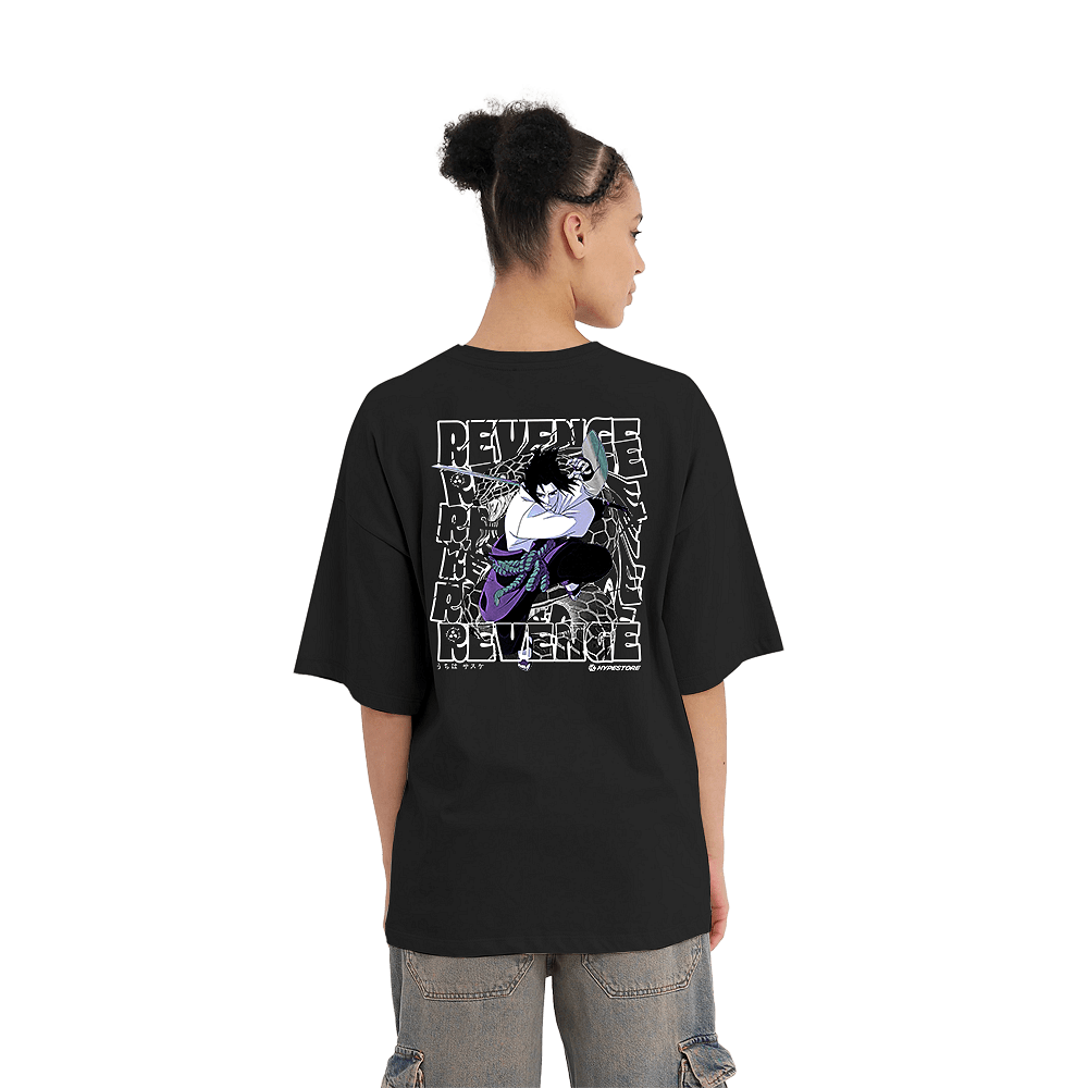 SASUKE OVERSIZE ТЕНИСКА - NARUTO