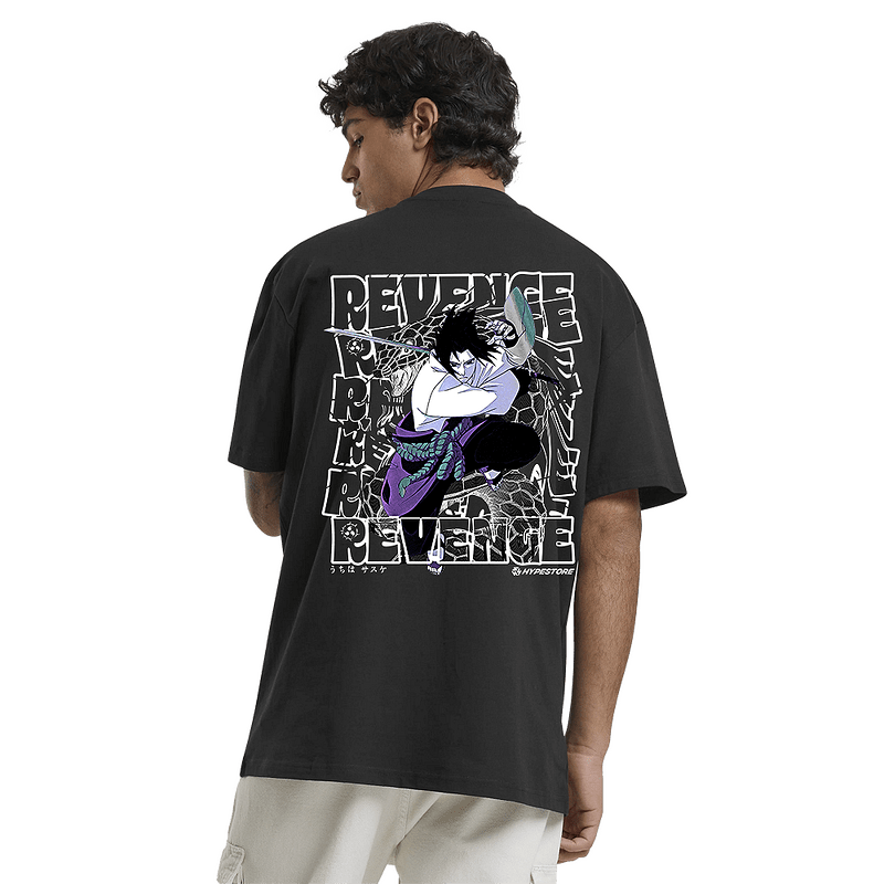 SASUKE OVERSIZE ТЕНИСКА - NARUTO