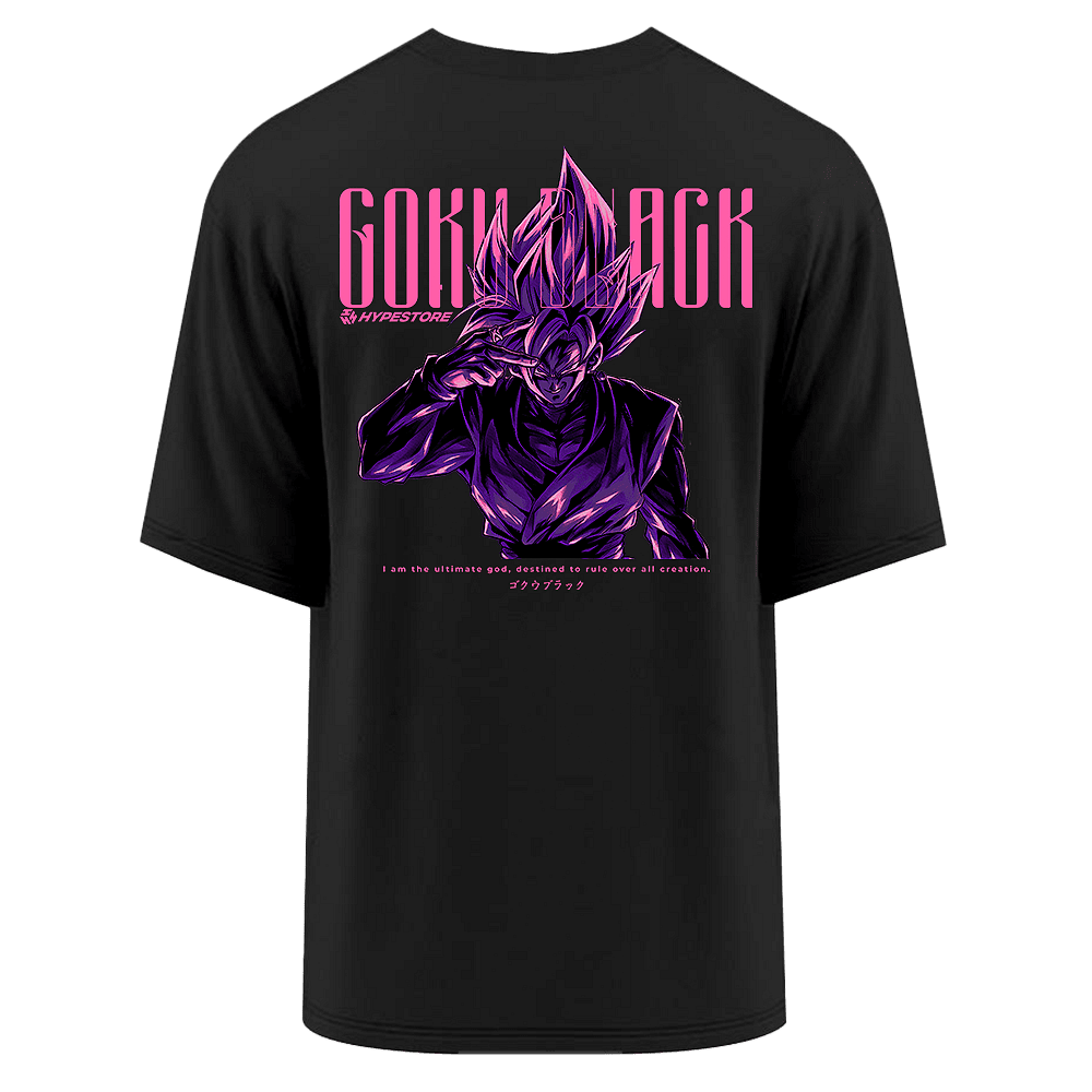 GOKU BLACK OVERSIZE T-SHIRT - DRAGON BALL