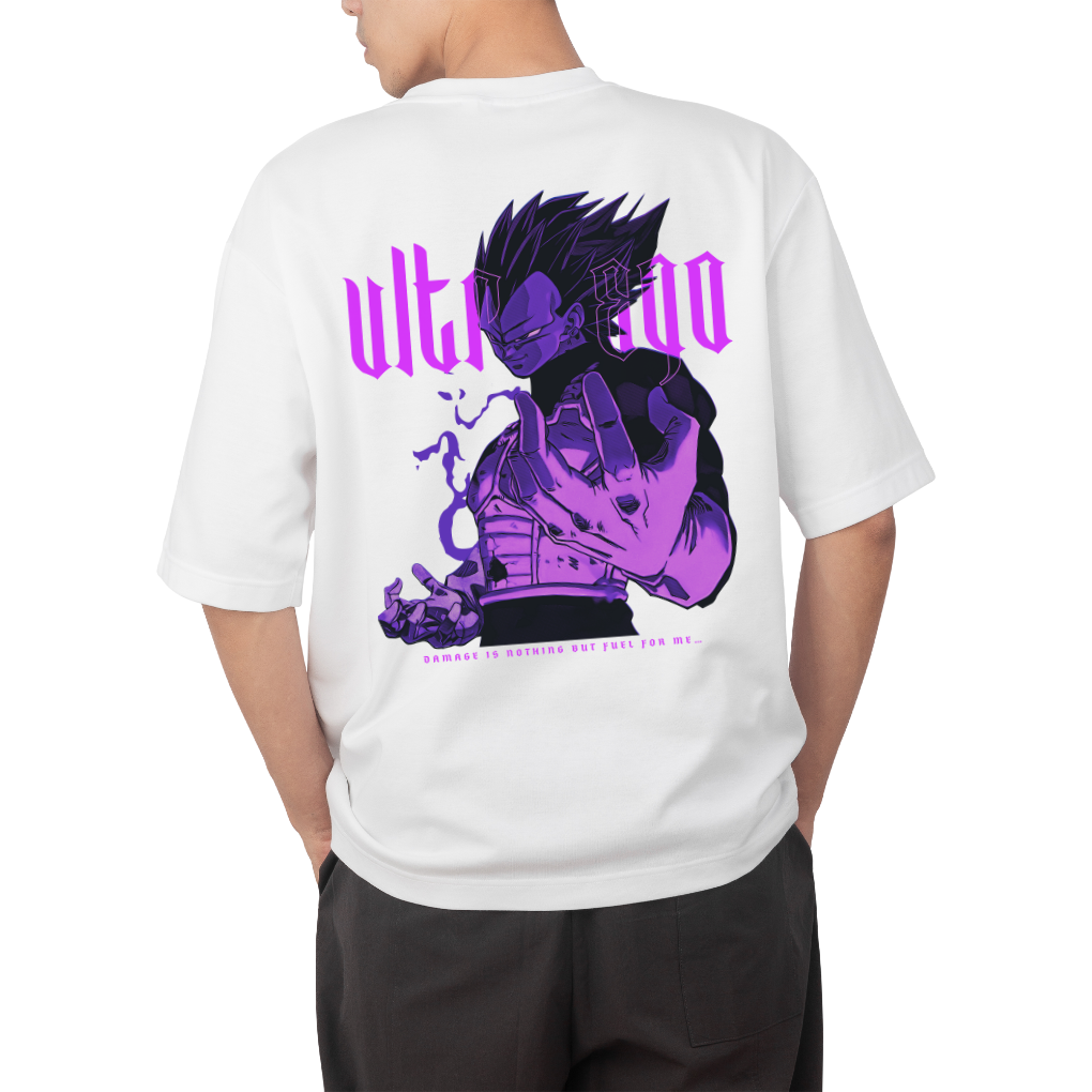 VEGETA OVERSIZE ТЕНИСКА - DRAGON BALL