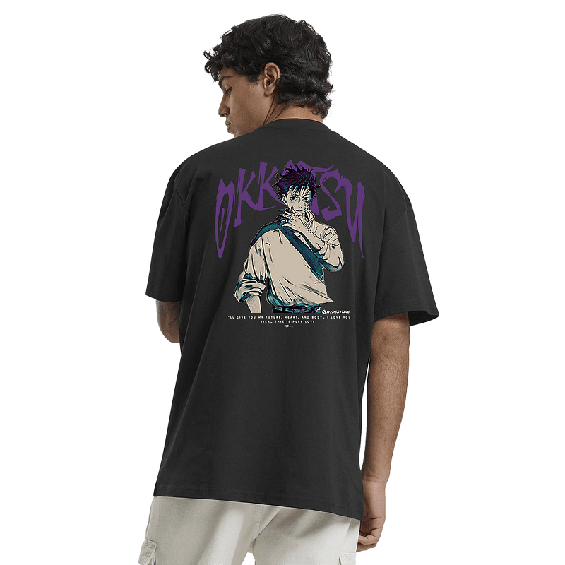 YUTA OVERSIZE ТЕНИСКА - JUJUTSU KAISEN
