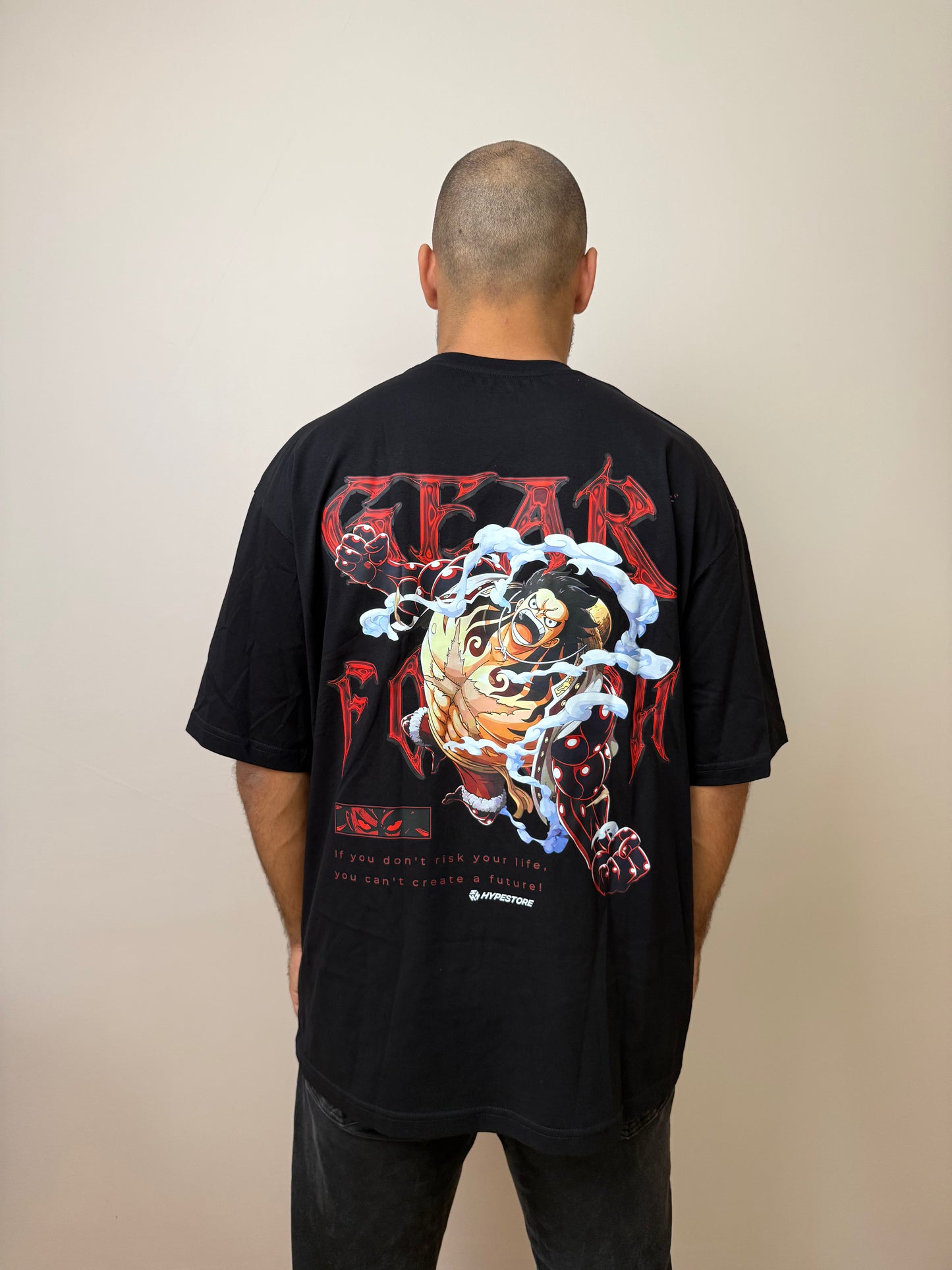 GEAR 4 LUFFY OVERSIZE T-SHIRT - ONE PIECE - Hypestore