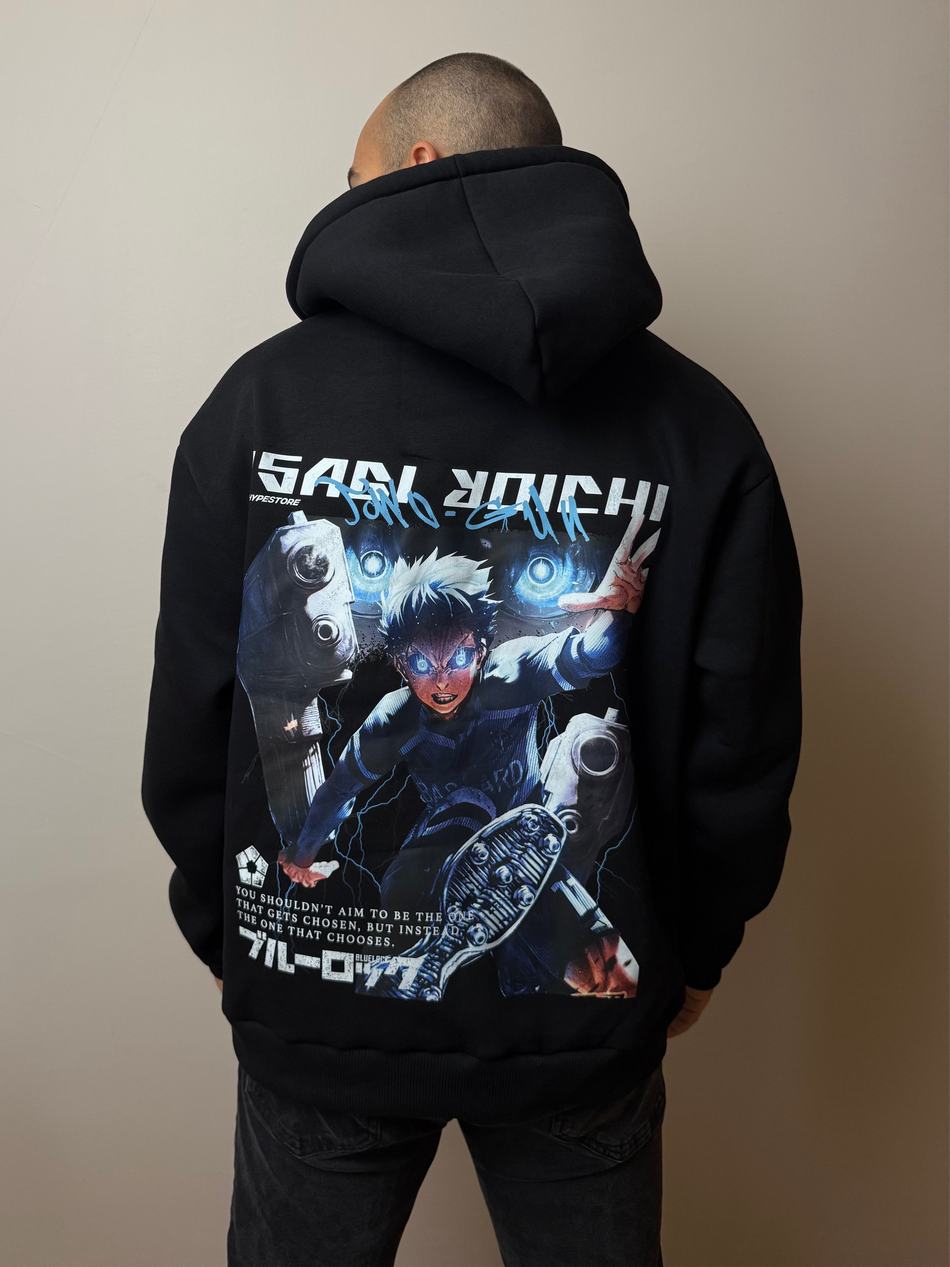 ISAGI HOODIE - BLUE LOCK - Hypestore