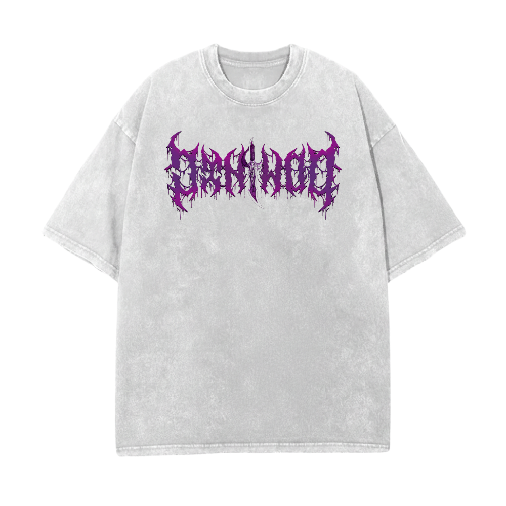 JINWOO GRAY OVERSIZE ТЕНИСКА - SOLO LEVELING