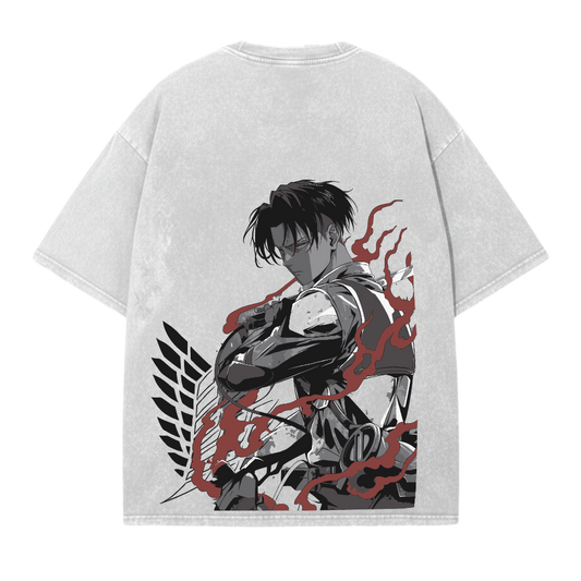 LEVI OVERSIZE ТЕНИСКА - ATTACK ON TITAN
