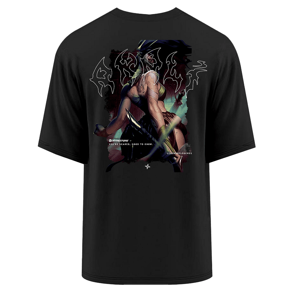 AKALI OVERSIZE T-SHIRT - LEAGUE OF LEGENDS - Hypestore
