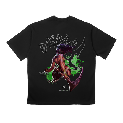 AKALI OVERSIZE ТЕНИСКА - LEAGUE OF LEGENDS