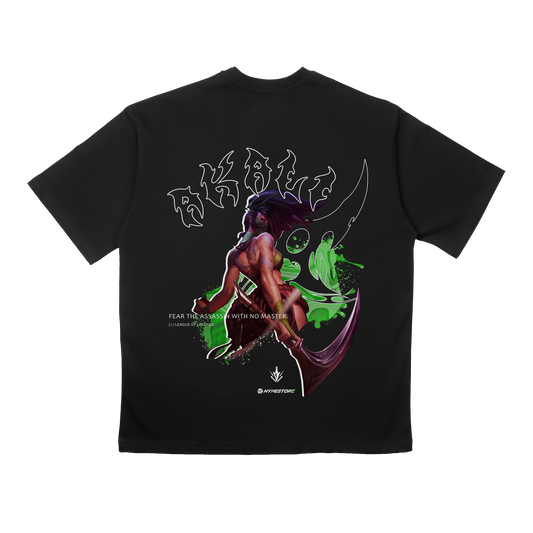 AKALI OVERSIZE ТЕНИСКА - LEAGUE OF LEGENDS