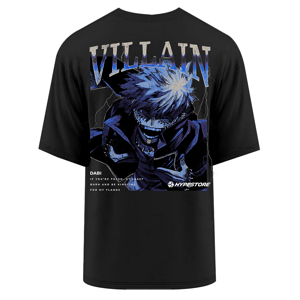 DABI OVERSIZE T-SHIRT - MY HERO ACADEMIA - Hypestore