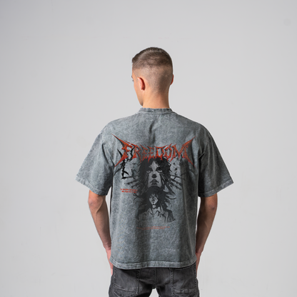 EREN FREEDOM OVERSIZE ТЕНИСКА - ATTACK ON TITAN