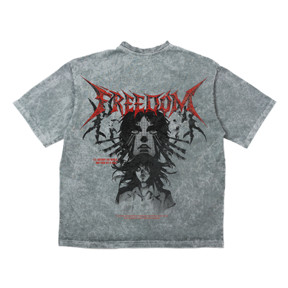 EREN FREEDOM OVERSIZE ТЕНИСКА - ATTACK ON TITAN