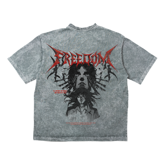 EREN FREEDOM OVERSIZE ТЕНИСКА - ATTACK ON TITAN