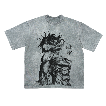 EREN TITAN OVERSIZE ТЕНИСКА - ATTACK ON TITAN