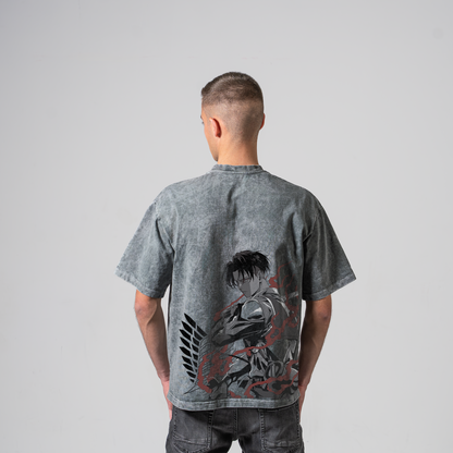 LEVI OVERSIZE ТЕНИСКА - ATTACK ON TITAN