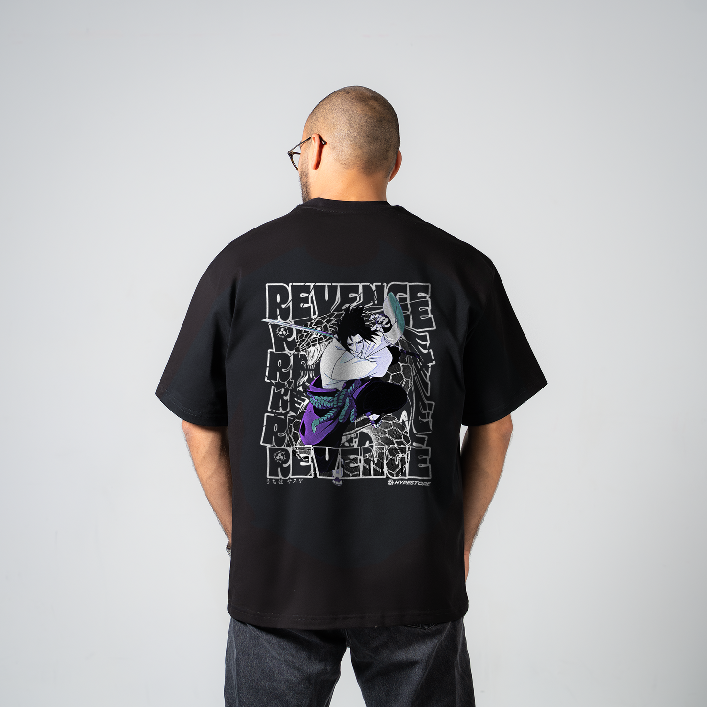 SASUKE OVERSIZE ТЕНИСКА - NARUTO