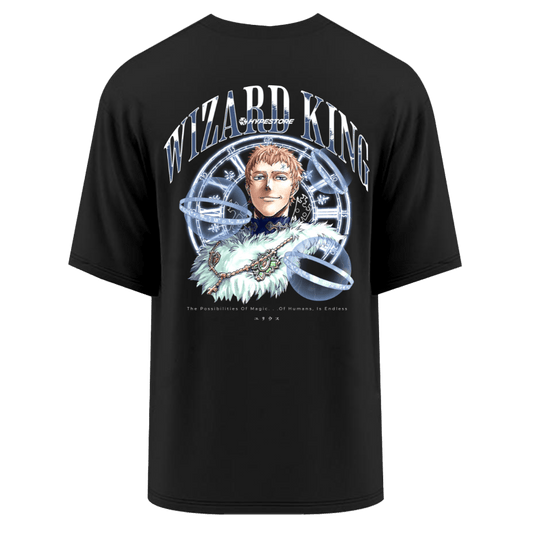 WIZARD KING OVERSIZE T-SHIRT - BLACK CLOVER - Hypestore