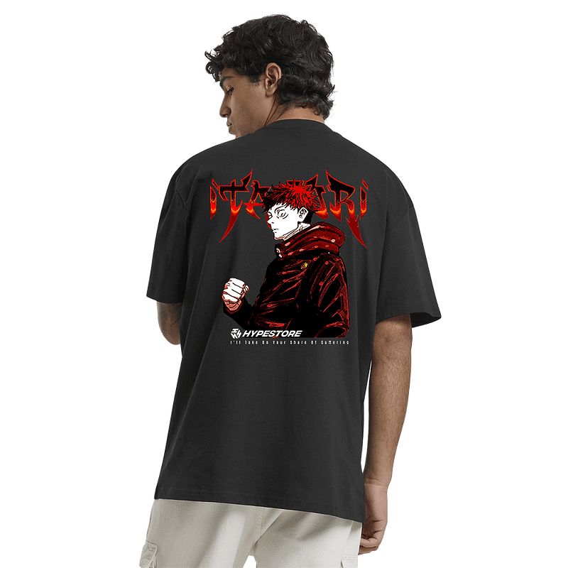 YUJI OVERSIZE T-SHIRT - JUJUTSU KAISEN - Hypestore